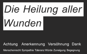 Die Heilung aller Wunden, aus: Remember the Future (c) ArtForum Editions