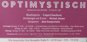 Villa Kampschulte Essen - Ausstellung OPTIMYSTISCH